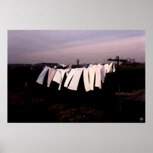 Washday in Amsterdam - Open Edition Print Poster