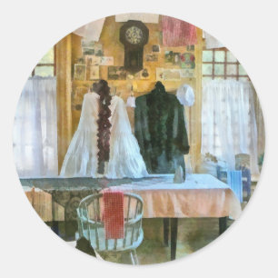 Washday Runder Aufkleber