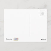 Washer Dryer Cartoon Postkarte (Rückseite)