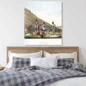 Washerwomen, Calton Hill, Edinburgh, von 'Airy No Leinwanddruck (Insitu (Schlafzimmer))