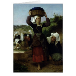 Washerwomen von Fouesnant von Bouguereau