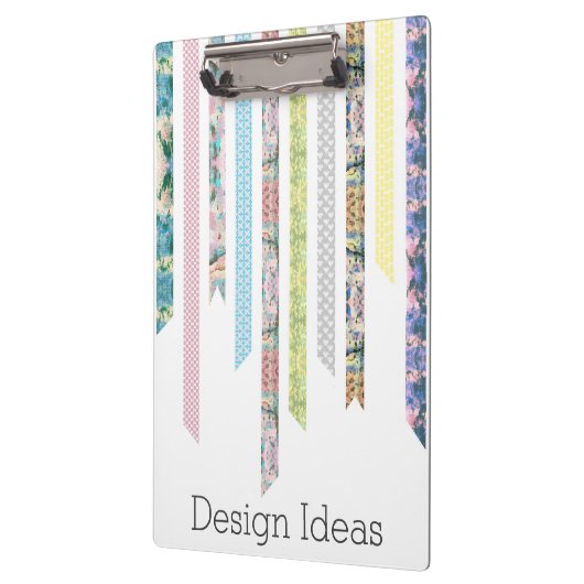 Washi Band-Pastelle | DIY u. Entwurfs-Ideen des Klemmbrett (Links)