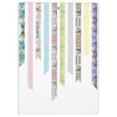 Washi Band-Pastelle | DIY u. Entwurfs-Ideen des Klemmbrett (Rückseite)