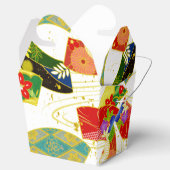 Washi Styling Muster Bevorzugbox Geschenkschachtel (Geöffnet)