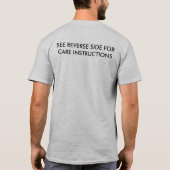 Washing label T-Shirt (Rückseite)