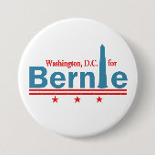 Washingon, DC für Bernie Button (Vorderseite)
