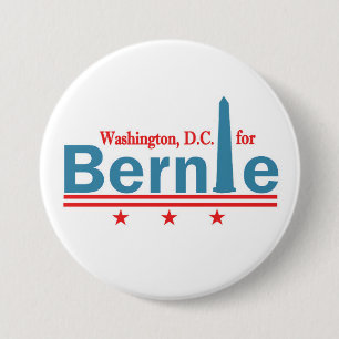 Washingon, DC für Bernie Button