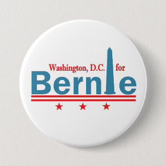 Washingon, DC für Bernie Button