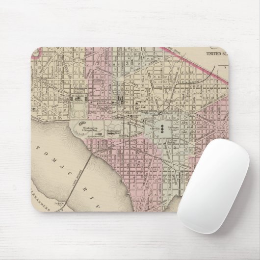 Washington 4 mousepad (Mit Mouse)