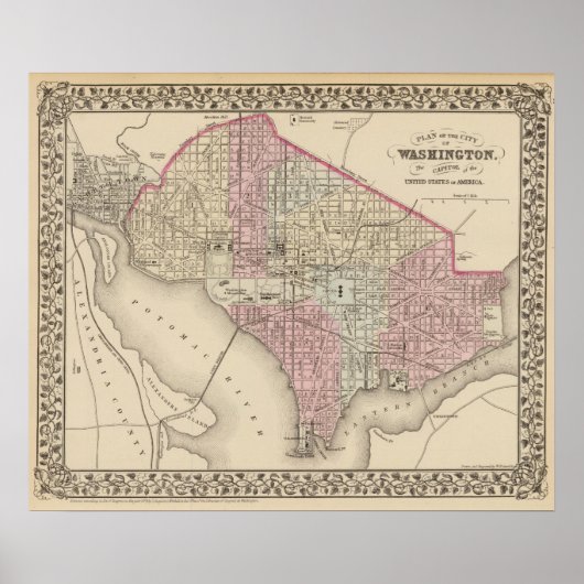 Washington 4 poster (Vorne)
