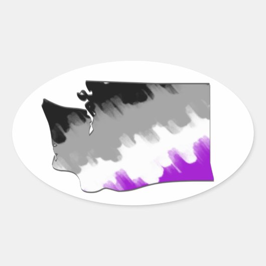 Washington Ace Pride Sticker (Vorderseite)