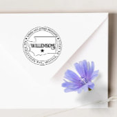 Washington Address Briefmarke Permastempel