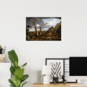 Washington Allston Elijah in der Wüste Poster (Heimbüro)