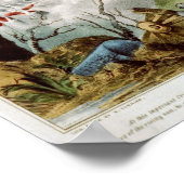 Washington am 3. Januar 1777 in Princeton Poster (Ecke)