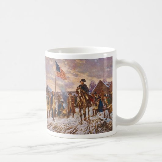 Washington an der Tal-Schmiede durch Edward P. Kaffeetasse (Rechts)