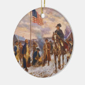 Washington an der Tal-Schmiede durch Edward P. Keramikornament (Links)