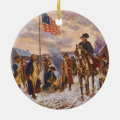 Washington an der Tal-Schmiede durch Edward P. Keramikornament (Hinten)