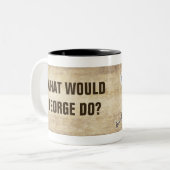 Washington "Anfang über" Tassen (Vorderseite Links)