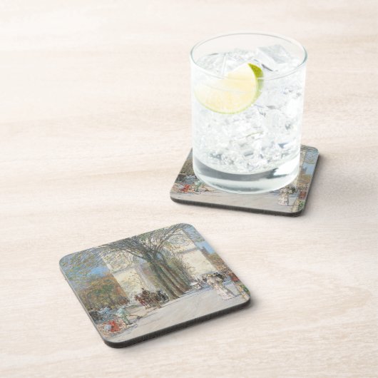 Washington Arch, Frühling von Frederick Childe Has Getränkeuntersetzer (Rechte Seite)