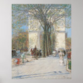 Washington Arch, Frühling von Frederick Childe Has Poster (Vorne)