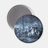 ''Washington as a Soldier'' Magnete (Selen) Magnet (Vorderseite/Rückseite)
