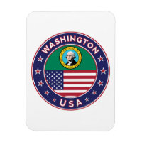 Washington Aufkleber, Handy-Gehäuse, Totbeutel