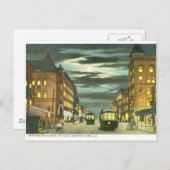 Washington Ave, Newport News VA Vintag Postkarte (Vorne/Hinten)