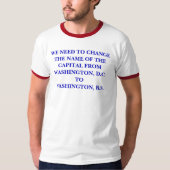WASHINGTON, B.S. T-Shirt (Vorderseite)
