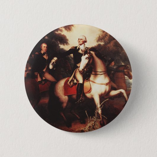 Washington Before Yorktown - Rembrandt Peale Button (Vorderseite)