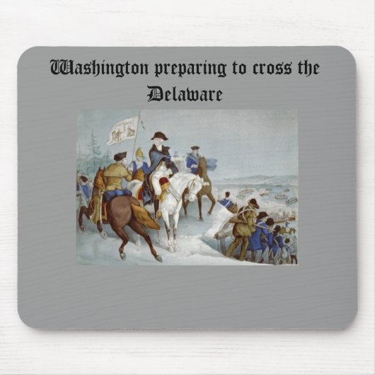 Washington bereitet sich darauf vor, das Delaware Mousepad (Vorne)