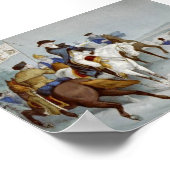 Washington bereitet sich darauf vor, das Delaware Poster (Ecke)