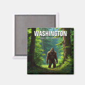 Washington Bigfoot Magnet (Vorderseite/Rückseite)