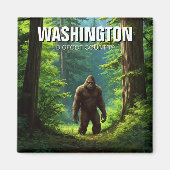 Washington Bigfoot Magnet (Vorne)