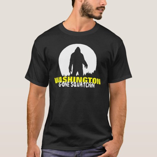 Washington Bigfoot T Shirt (Vorderseite)
