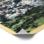 Washington - Blick auf die Apfelbäume in Blossom Poster (Ecke)