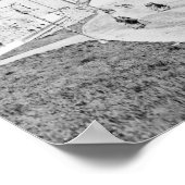 Washington Bridge und das Speedway-Foto Poster (Ecke)