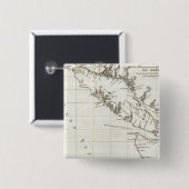 Washington, British Columbia, Vancouver Map Button (Vorne & Hinten)