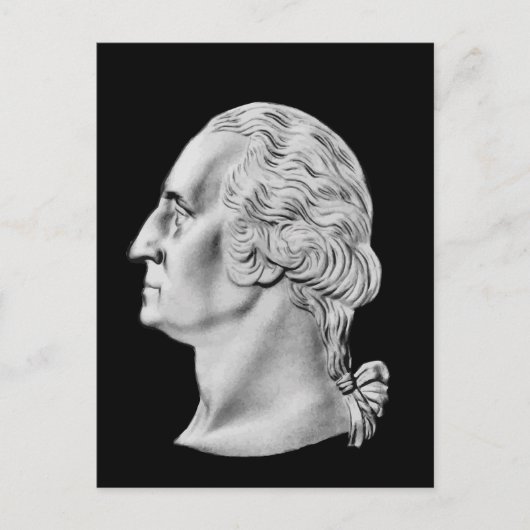 Washington Bust Postkarte (Vorderseite)