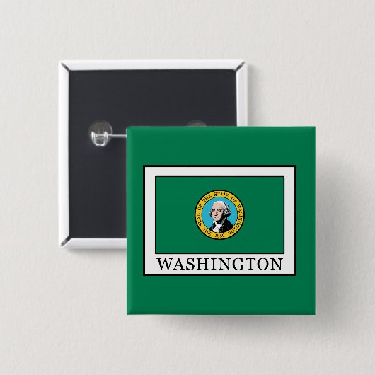 Washington Button (Vorne & Hinten)