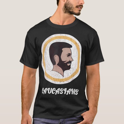 Washington Caucasians Redskins T-Shirt (Vorderseite)