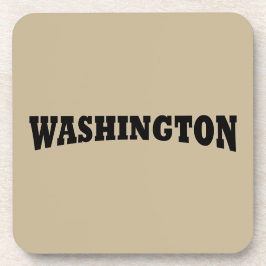 Washington City Getränkeuntersetzer (Vorderseite)