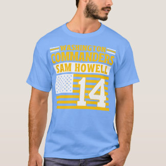 Washington Commanders Howell 14 American Flag TSh T-Shirt