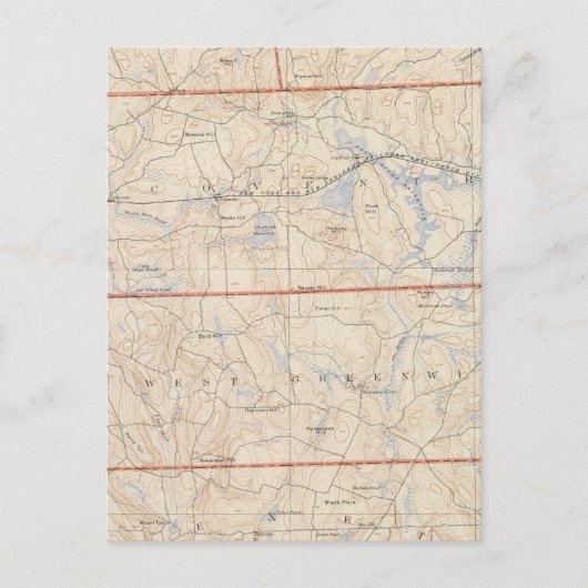 Washington Country, Rhode Island Postkarte (Vorderseite)
