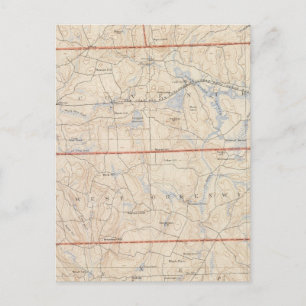 Washington Country, Rhode Island Postkarte
