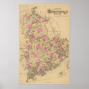 Washington County, Maine Poster