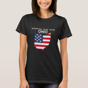 Washington Court House Ohio USA Staat Amerika Reis T-Shirt