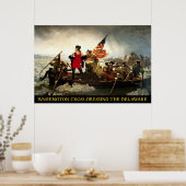Washington Cross Dressing Delaware Poster (Küche)