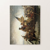 Washington Crosses The Delaware River Puzzle (Vertikal)