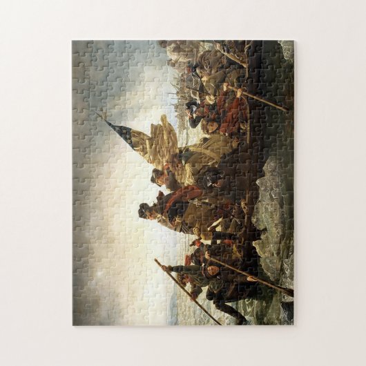 Washington Crosses The Delaware River Puzzle (Vertikal)