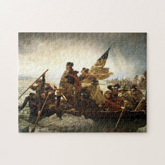 Washington Crosses The Delaware River Puzzle (Horizontal)